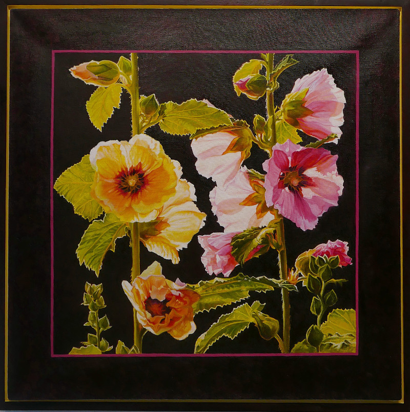 Deep Purple Dreams - oil on linen